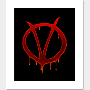 V for vendetta Posters and Art